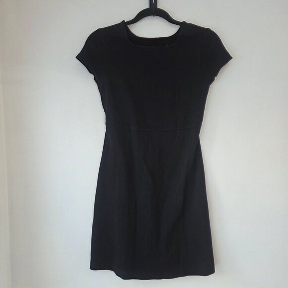 Everlane Dresses & Skirts - Everlane Black Essential Dress Casual Stretch Basic Short Sleeve Women's XS